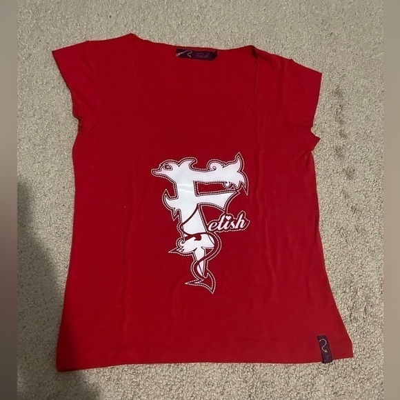 Fetish Red t-shirt size small - Picture 2 of 9